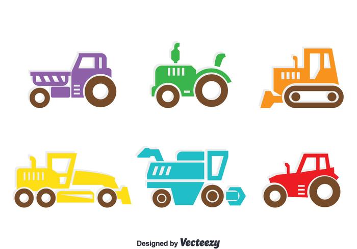 700x490 Tractor Free Vector Art