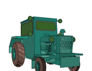300x233 Free Tractor Vector Image Free Vectors Ui Download