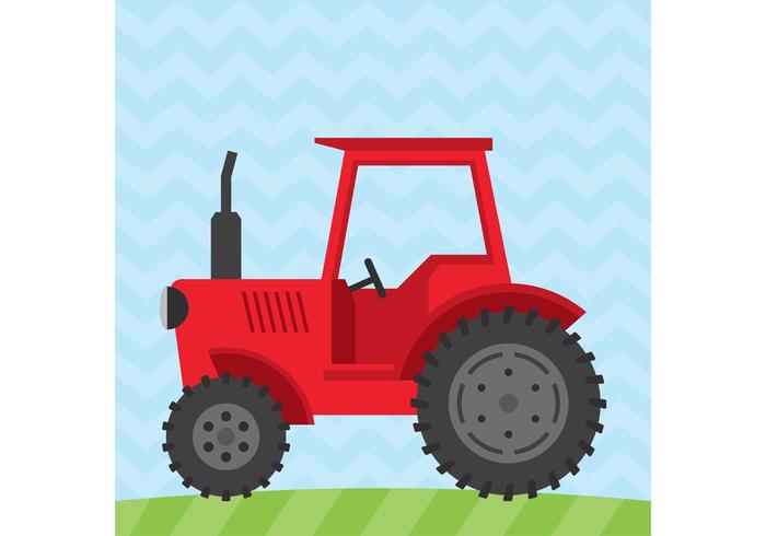 700x490 Tractor Free Vector Art
