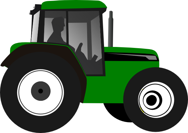 600x425 Collection Of Free Tractor Vector Simple. Download On Ubisafe