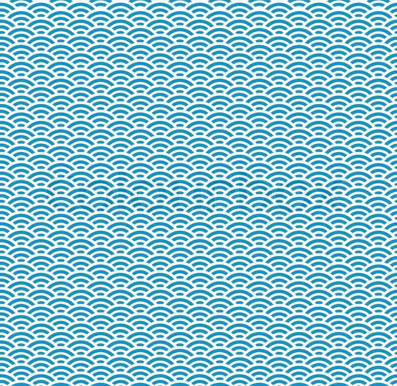 800x779 Traditional Japanese Wave Seamless Pattern. Stock Vector Colourbox