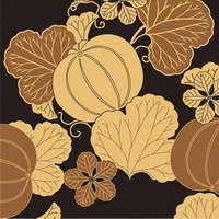 200x200 Fruits And Traditional Japanese Pattern Vector Material