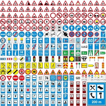 368x368 Traffic Signs Vector Free Download Free Vector Download (7,649