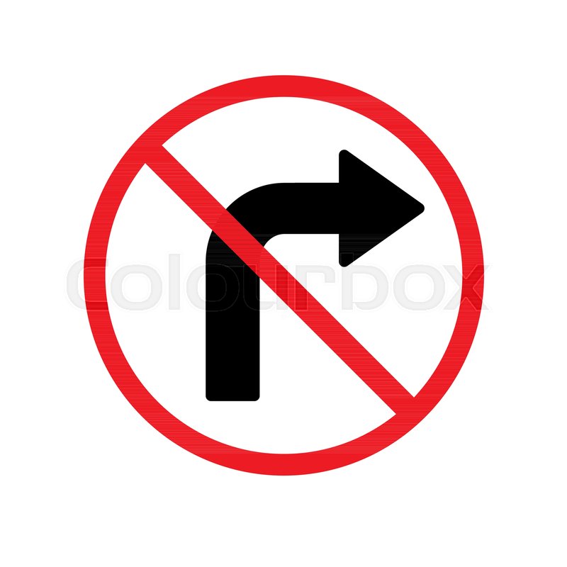 800x800 Traffic Signs. Vector Illustration. A Public Icon Showing On The