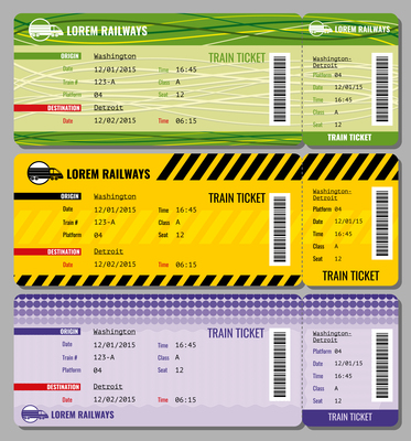 373x400 Page 1 Ticket On Curated Vector Illustrations, Stock Royalty Free