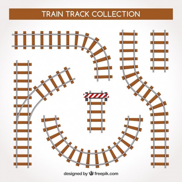 626x626 Train Track Vectors, Photos And Psd Files Free Download