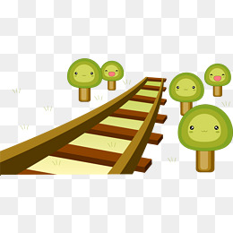 260x260 Cartoon Train Tracks Png Images Vectors And Psd Files Free