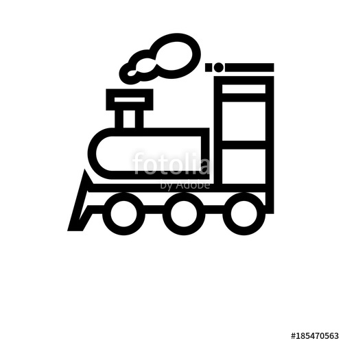 500x500 Train Vector Icon Stock Image And Royalty Free Vector Files On