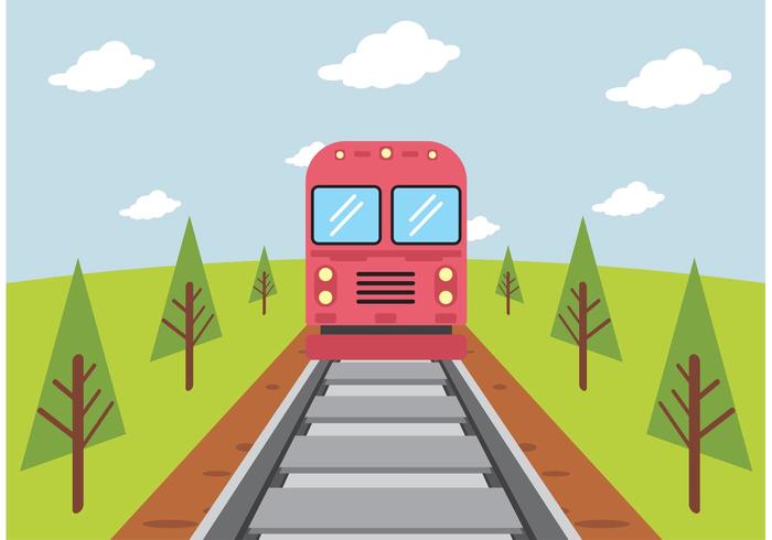 700x490 Train Free Vector Art