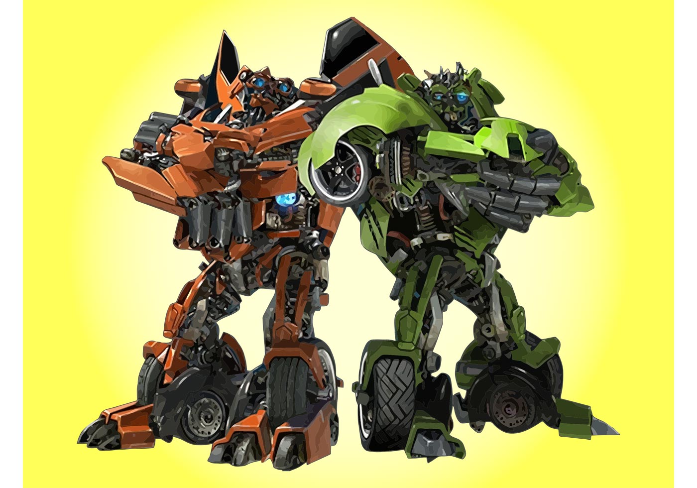 1400x980 Transformers Free Vector Art