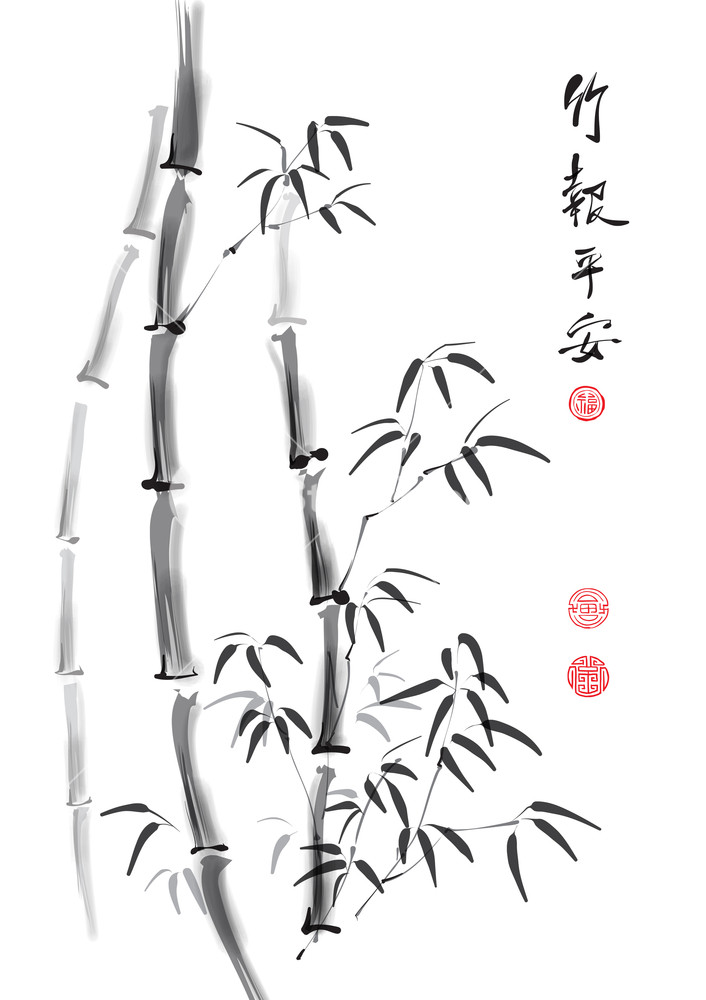 706x1000 Vector Chinese New Year Calligraphy On Scroll Banner. Translation