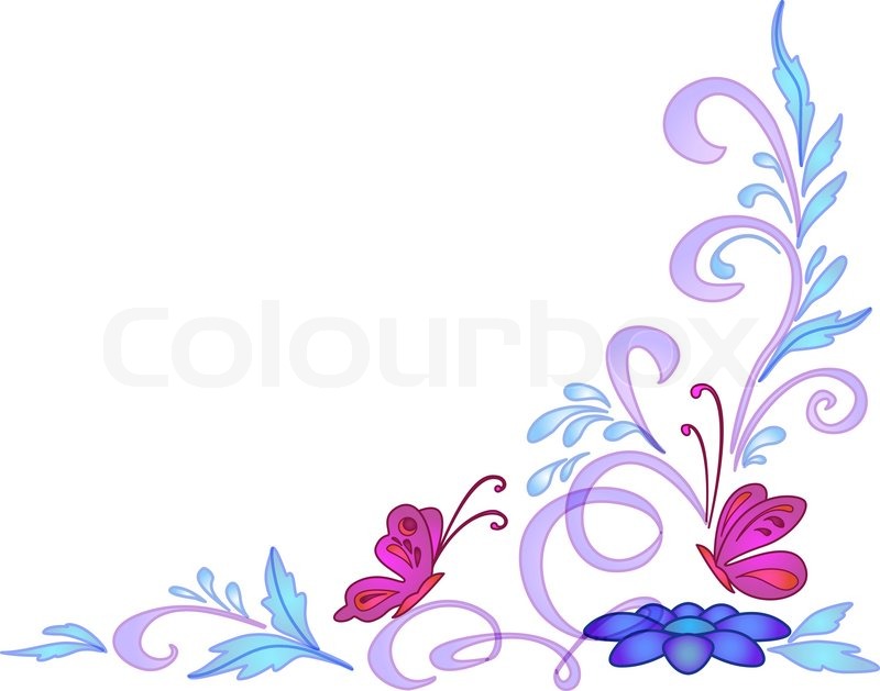 800x629 Background Abstract Vector Floral Transparent Pattern, Eps10