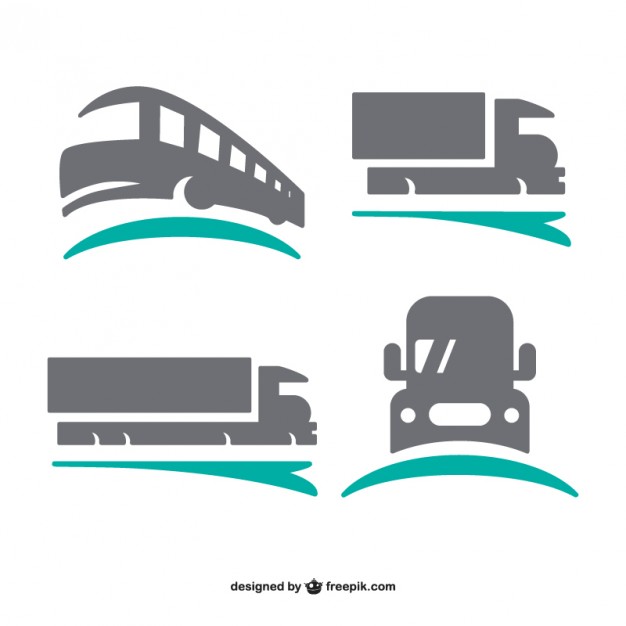 626x626 Transport Logos Set Vector Free Download