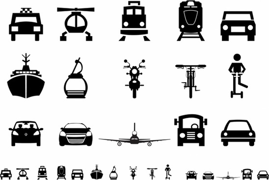 548x368 Vector Transportation Icons Free Vector Download (24,425 Free
