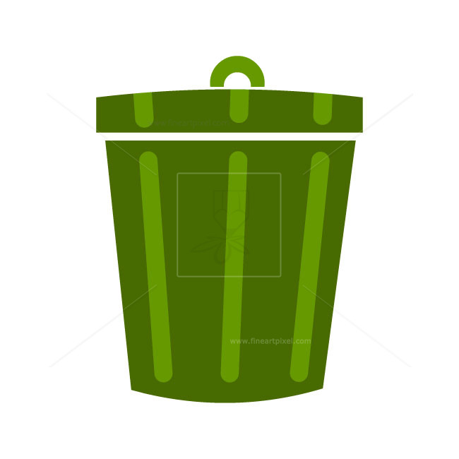 650x650 Trash Bin Vector Free Vectors, Illustrations, Graphics, Clipart