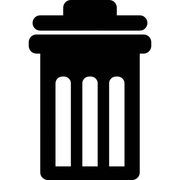 626x626 Trash Can With Cover Icons Free Download