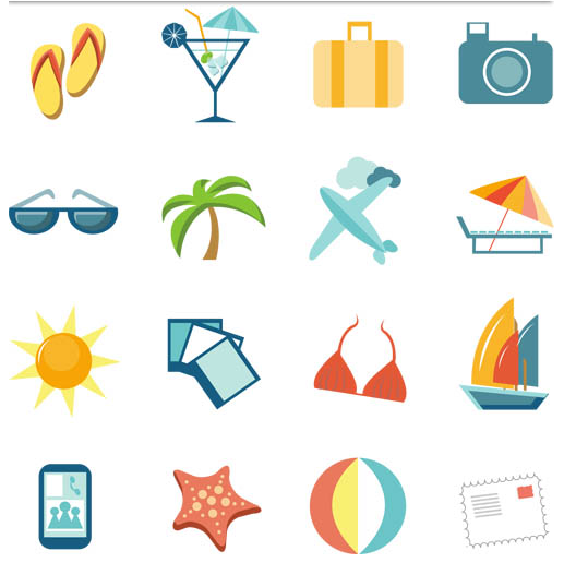 528x527 Travel Icons Free Vector Ai Format Free Vector Download