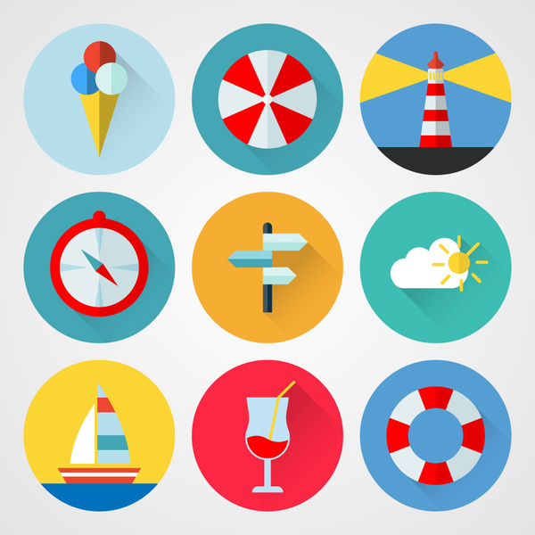 600x600 Travel Icons Free Vector In Encapsulated Postscript Eps ( .eps