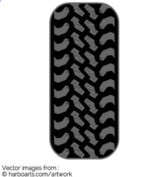 335x355 Download Wheel Tire Tracks