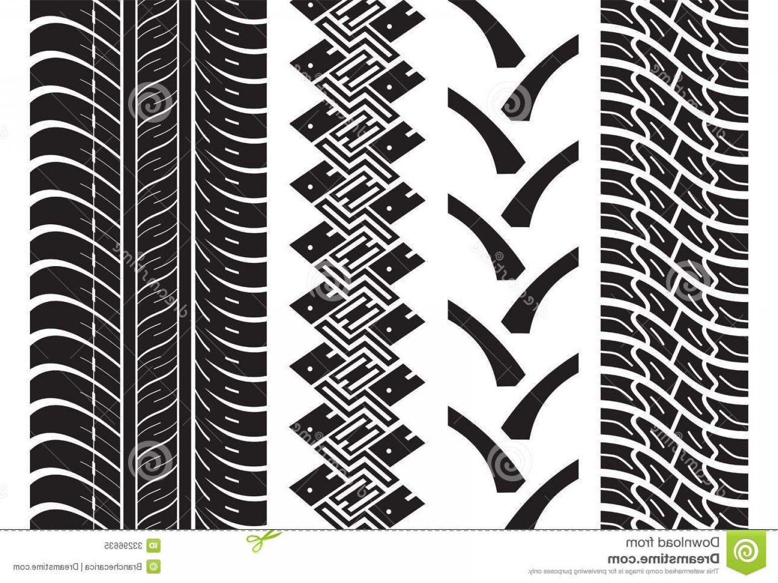 1560x1170 Royalty Free Stock Photo Various Tyre Treads Vector Illustration