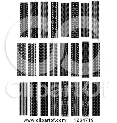 450x470 Tire Tread Marks Clipart