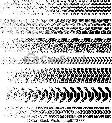 428x470 Tracks Clipart Tire Tread ~ Frames ~ Illustrations ~ Hd Images