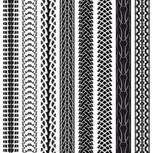 300x300 Burly Tire High Tread Detailed Black Orangiausa