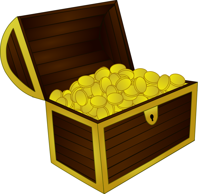 800x782 Treasure Chest Free Vector 4vector
