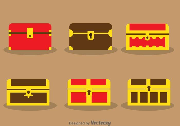 700x490 Treasure Chest Vectors