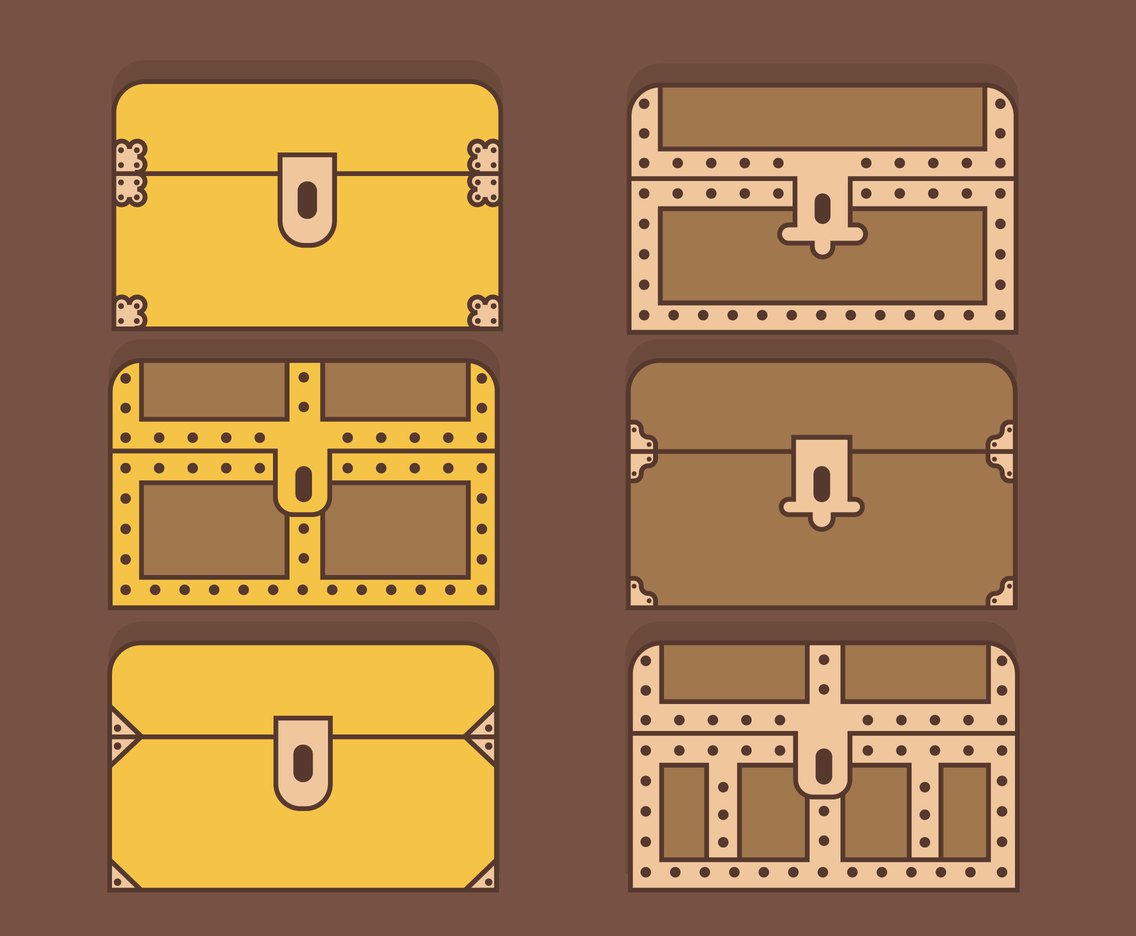 1136x936 Treasure Chest Vectors Vector Art Amp Graphics