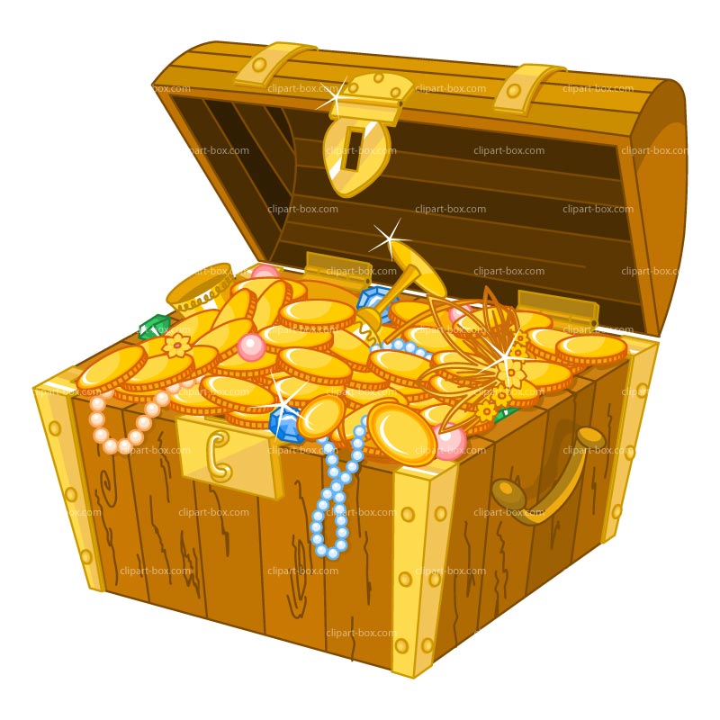 800x800 Treasure Chest Clipart