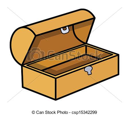 450x401 Empty Treasure Box
