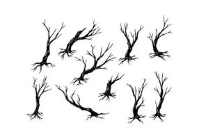 286x200 Tree Branch Silhouette Free Vector Art
