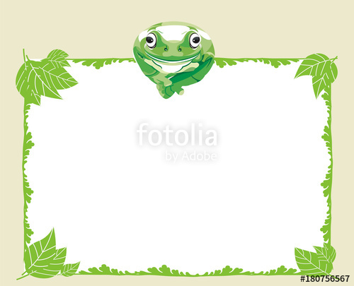 500x405 Tree Frog On Paper Stock Image And Royalty Free Vector Files On