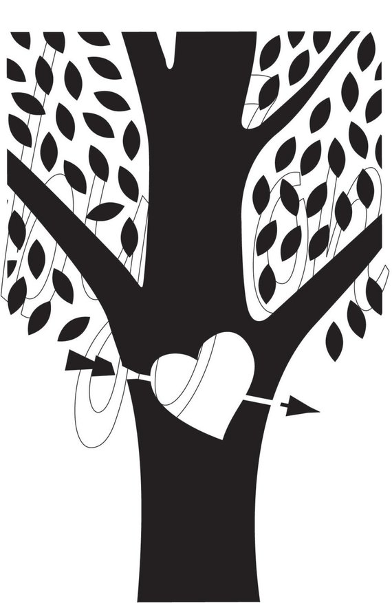 570x877 Byjon Download Valentine Card Svg Vector File Tree Heart Svg Etsy