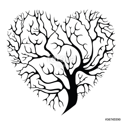 500x500 Tree Heart Stock Image And Royalty Free Vector Files On Fotolia