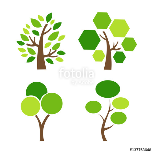 500x500 Tree Icon Vector Illustration Stock Image And Royalty Free Vector