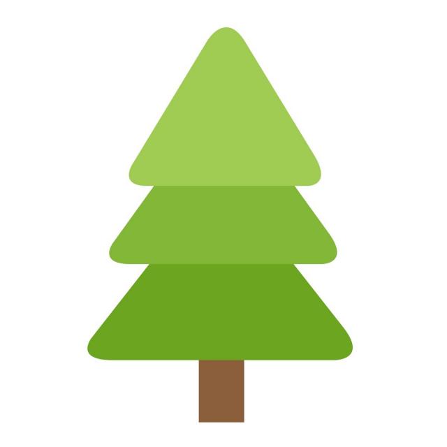 640x640 Christmas Tree Icon, Christmas, Icon, Vector Png And Vector For
