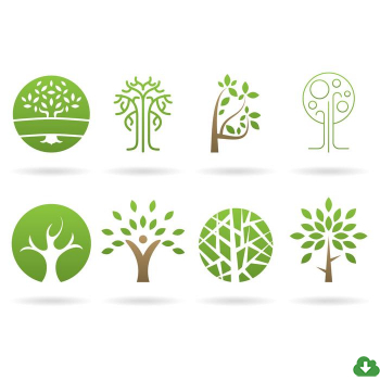 350x350 Free Vector Logo Vector Tree Logos Vectors 1.08mb