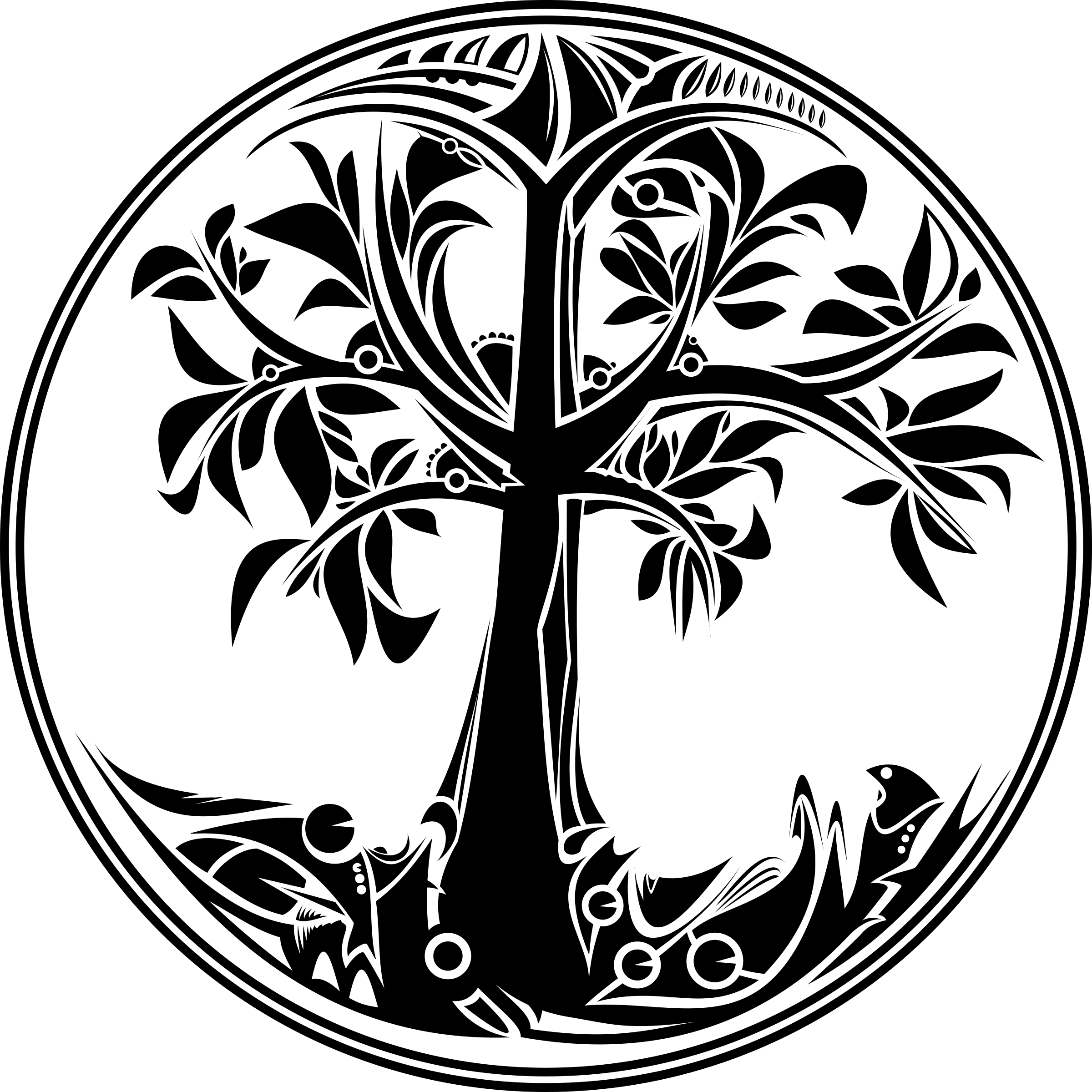 2400x2400 Tree Of Life Vector File Image