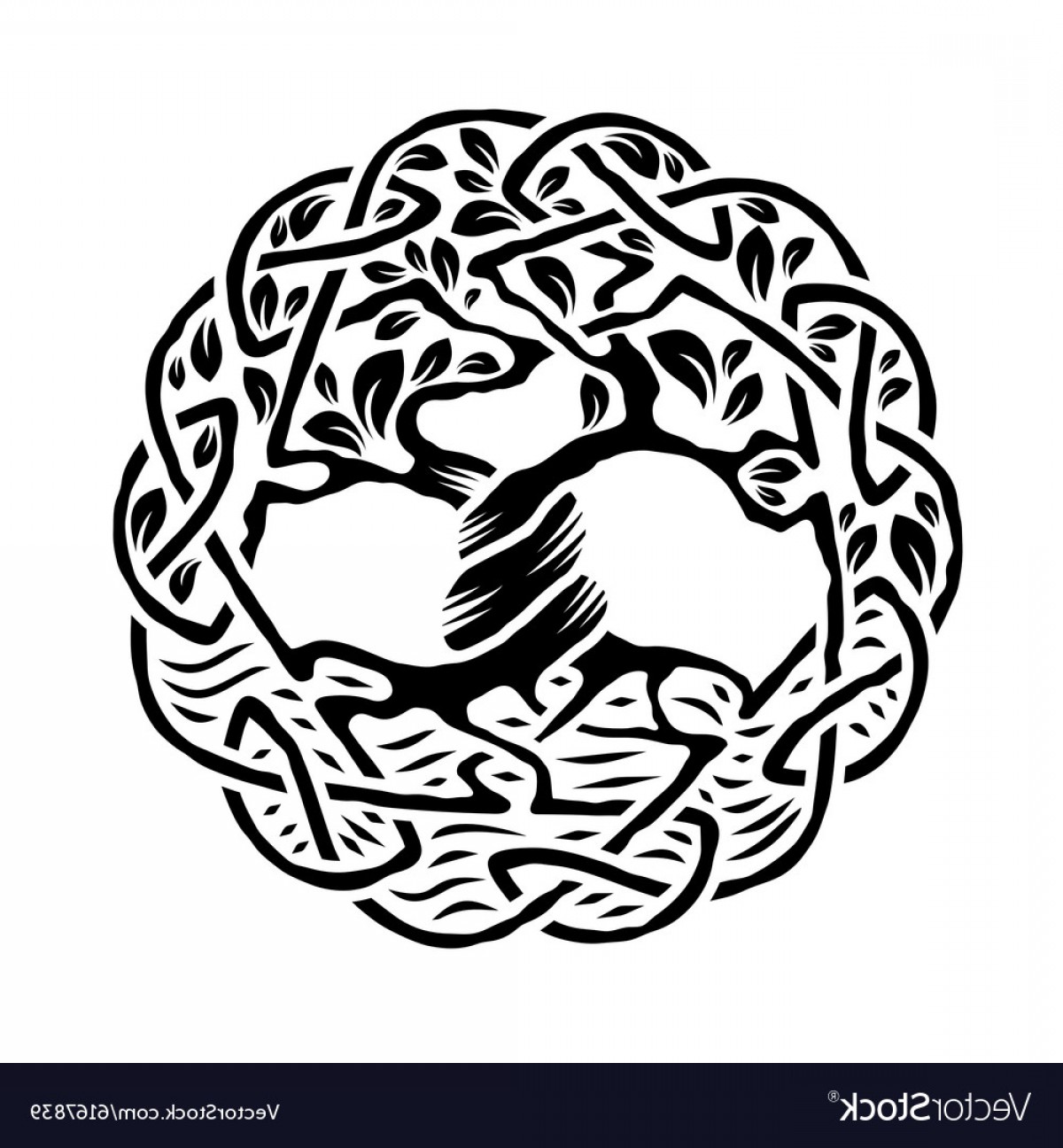 1200x1296 Celtic Tree Of Life Vector Arenawp
