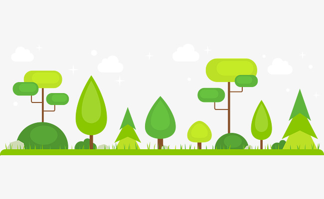 650x400 Green Trees, Cartoon, Trees, Vector Png And Vector For Free Download