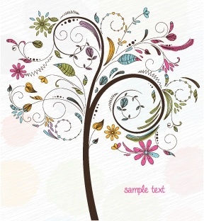 288x312 Tree Plan Vector Graphics Illustrator Free Vector Download