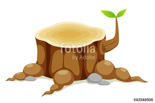 500x334 Tree Stump Vector Stock Image And Royalty Free Vector Files On