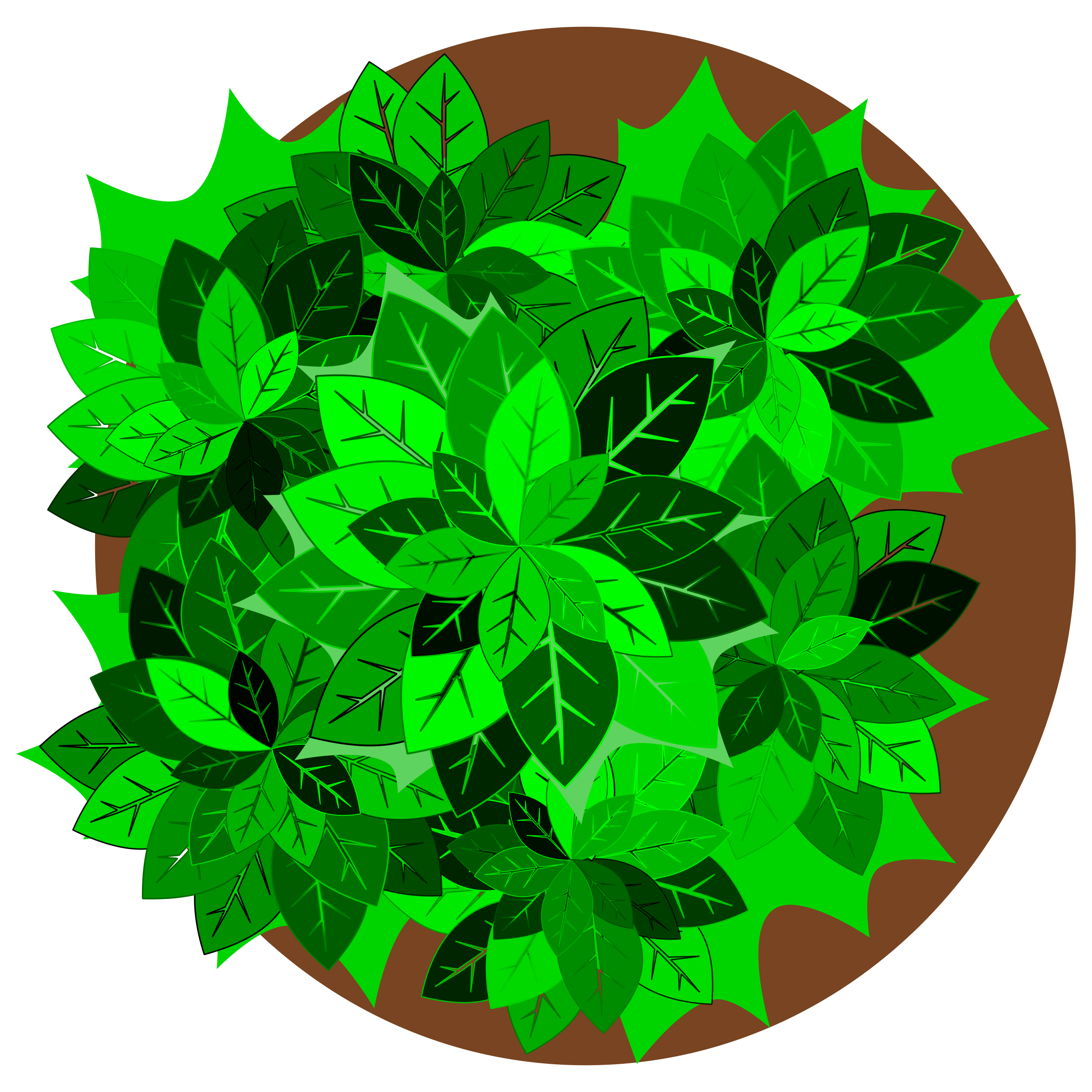 2400x2400 Tree Top Clip Art Freeuse Stock