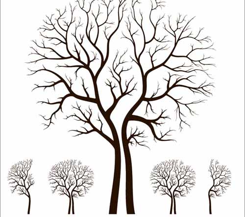 500x442 Tree Vector Free Editable Illustrations To Download