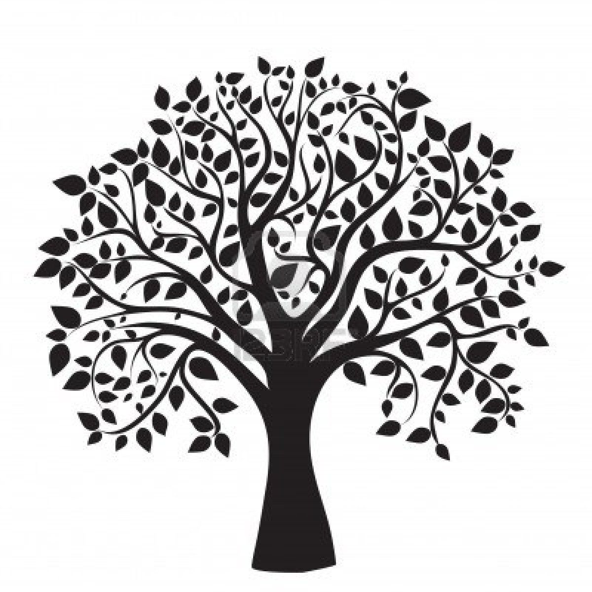 1200x1200 Family Tree Vector Art