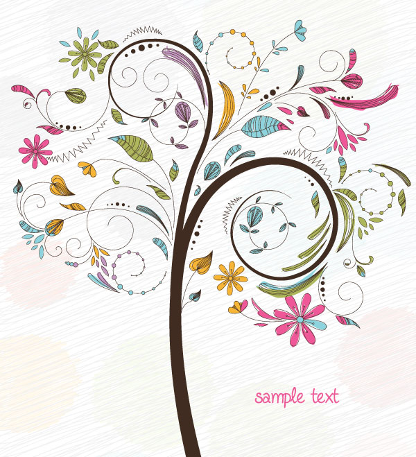 600x659 Free Graphics Lush Vector Trees And Summer Leaves