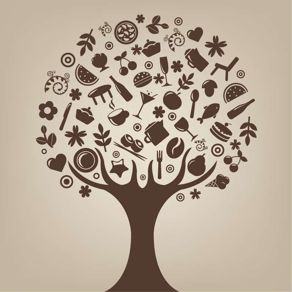 600x600 Abstract Tree Vector Art Free Vector In Encapsulated Postscript