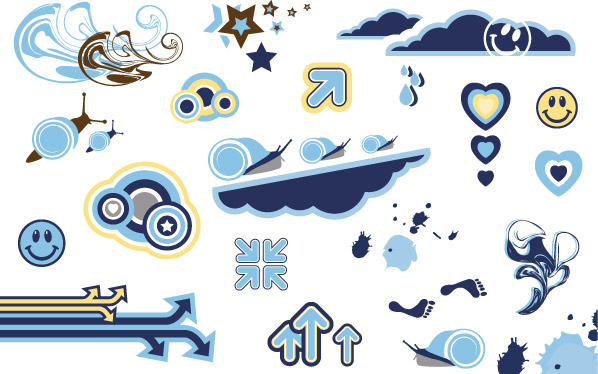 598x374 Trend Vector Design Elements 23 Free Download Web